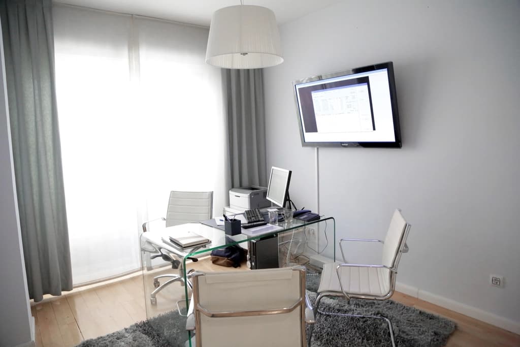 Professional law office meeting room